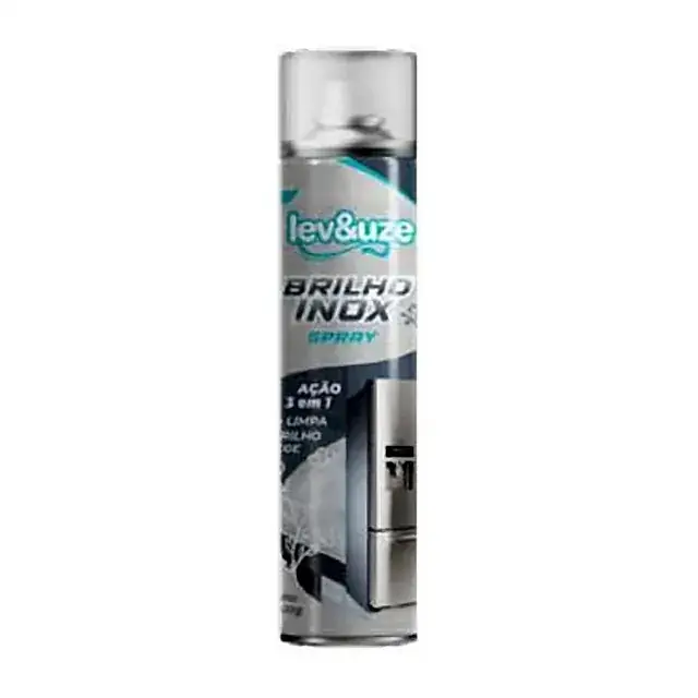 Brilho inox Leve&Uze ação 3 em 1 spray – Leve&Uze
