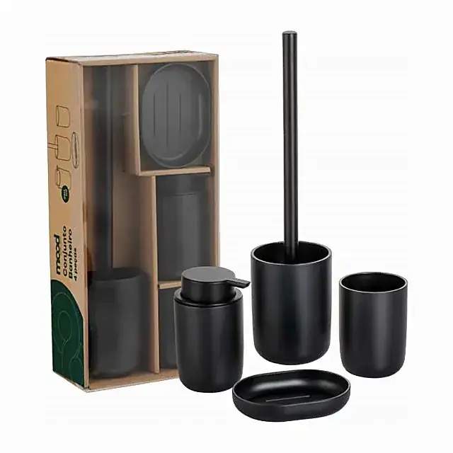 Conjunto para banheiro 4 peças – Mood