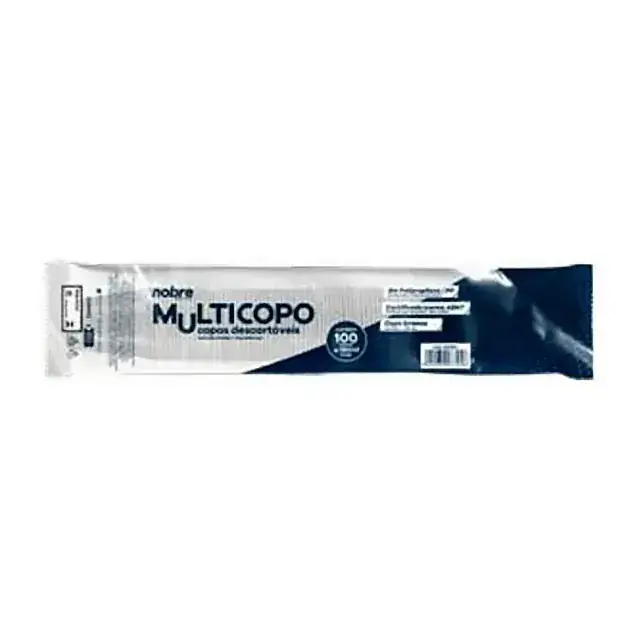 Copo descartável Multicopo 180 ml PP – Nobre