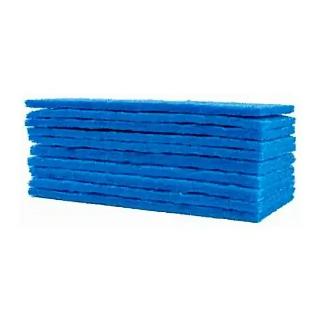 Fibra de limpeza macia azul – British