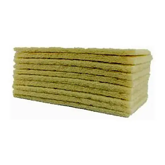 Fibra de limpeza macia branca – British
