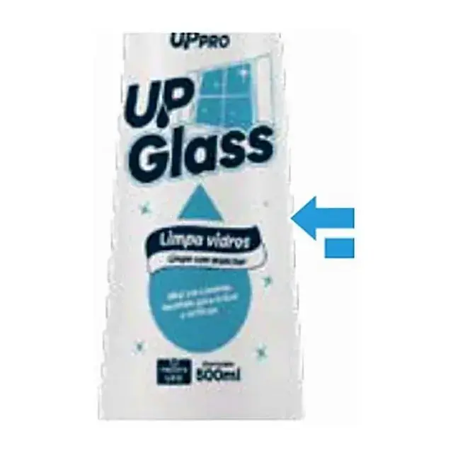 Limpa-vidros Up Glass 500 ml – UP Pro