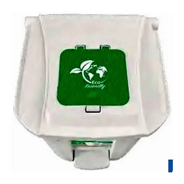 Lixeira 60 L branca com pedal e rodas – Arqplast
