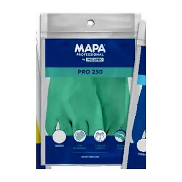 Luva látex Mucambo verde – Mucambo