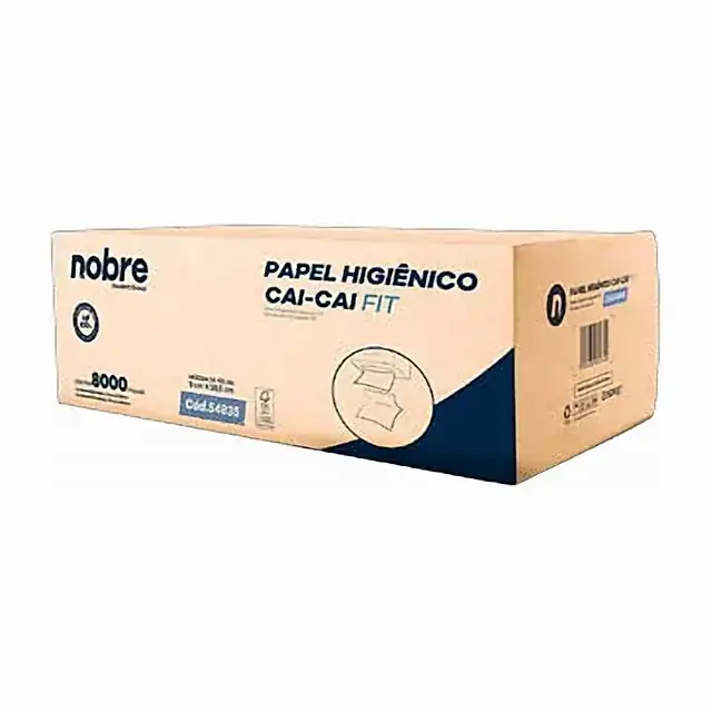 Papel higiênico cai-cai Fit 8000 folhas – Nobre