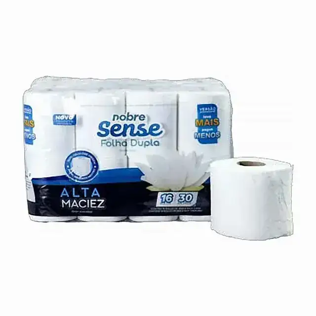 Papel higiênico Nobre Sense folha dupla 16 rolos – Nobre