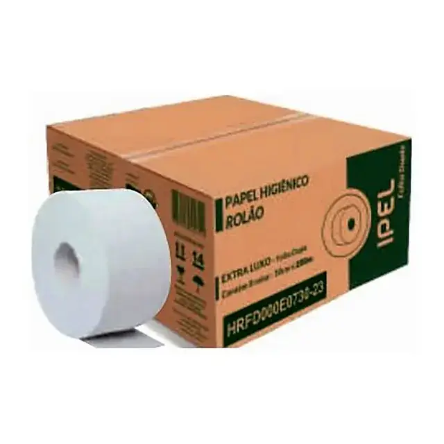 Papel higiênico rolão IPEL folha dupla – IPEL
