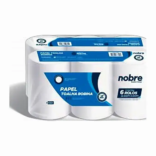 Papel toalha bobina Fit 200 m (PEFC) – Nobre