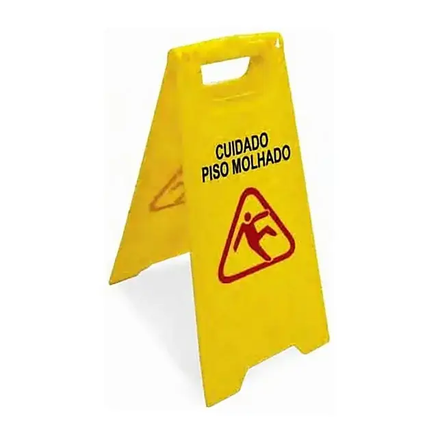 Placa sinalizadora piso molhado – Arqplast