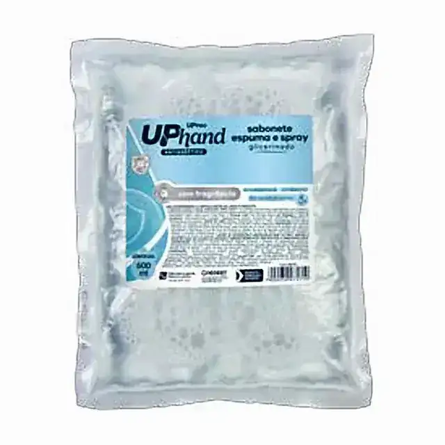 Sabonete antisséptico espuma e spray UP Hand bag 600 ml – UP Pro