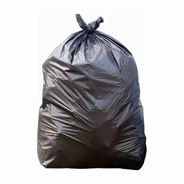 Saco de lixo preto 20 L leve (2 a 3 micras) – Nobre