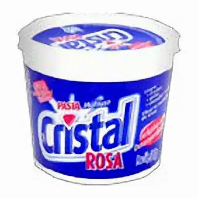 Saponáceo pasta rosa Cristal 500 g – Cristal
