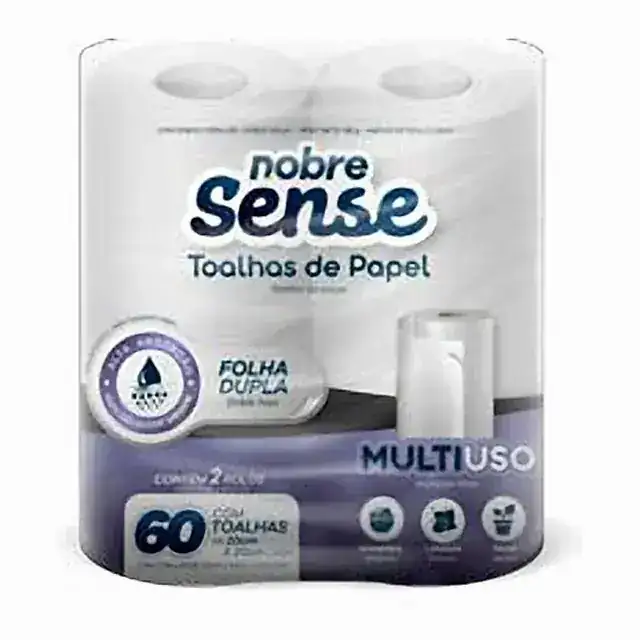 Toalha de papel Nobre Sense multiuso – Nobre